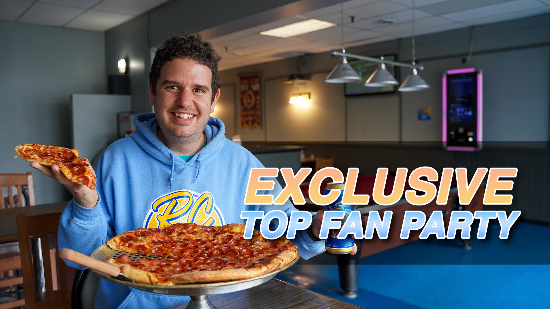 Top Fan Event Pizza Review